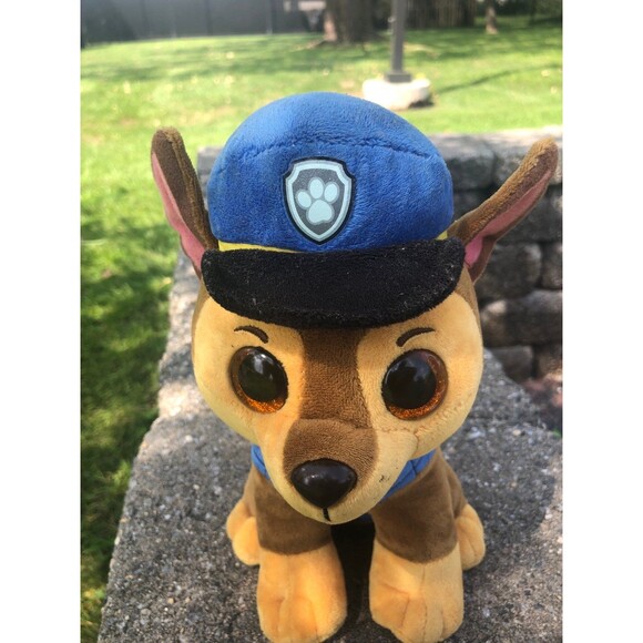 Paw Patrol Chase Beanie Baby Ty - Picture 5 of 5